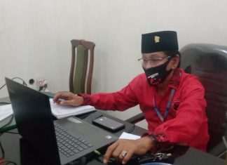 Webinar Daring Badan Kehormatan PDI Perjuangan Kota Tegal