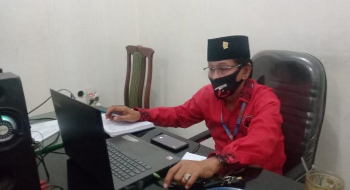 Webinar Daring Badan Kehormatan PDI Perjuangan Kota Tegal