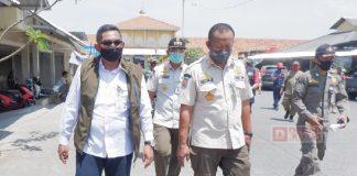 Andang Gelar Operasi Masker di 2 Pasar Tradisional Jepara