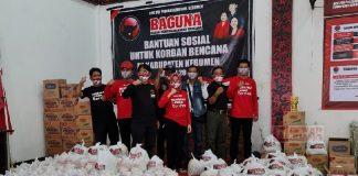 Bakti BAGUNA PDI Perjuangan Kebumen untuk Warga Kebumen