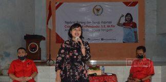 Mbak Casytha Sambangi Kelompok Tani di Kabupaten Cilacap