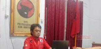 DPC BMI Banyumas Ikuti Webinar dengan DPP BMI Partai