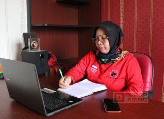 DPC PDI Perjuangan Banjarnegara Ikuti RAKORBIDNAS DPP Partai