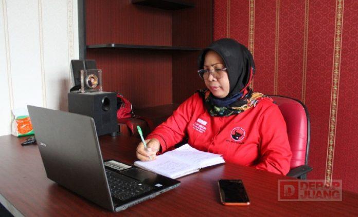 DPC PDI Perjuangan Banjarnegara Ikuti RAKORBIDNAS DPP Partai