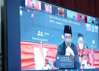 DPC PDI Perjuangan Kabupaten Kudus Ikuti Rakorbidnas Kaderisasi