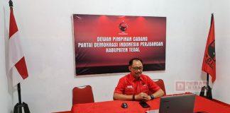 DPC PDI Perjuangan Kabupaten Tegal Ikuti RAKORBIDNAS Koperasi dan UMKM