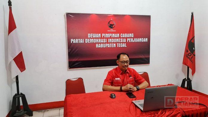 DPC PDI Perjuangan Kabupaten Tegal Ikuti RAKORBIDNAS Koperasi dan UMKM