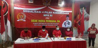 Dede Indra Permana Gelar Sosialisasi 4 Pilar Kebangsaan