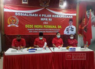 Dede Indra Permana Gelar Sosialisasi 4 Pilar Kebangsaan