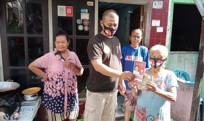 Jelang Pilwakot, PAC Semarang Tengah Giat Door To Door