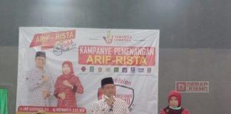 Kampanye Perdana, Arif-Rista Tawarkan Program Kartu Kebumen Sejahtera