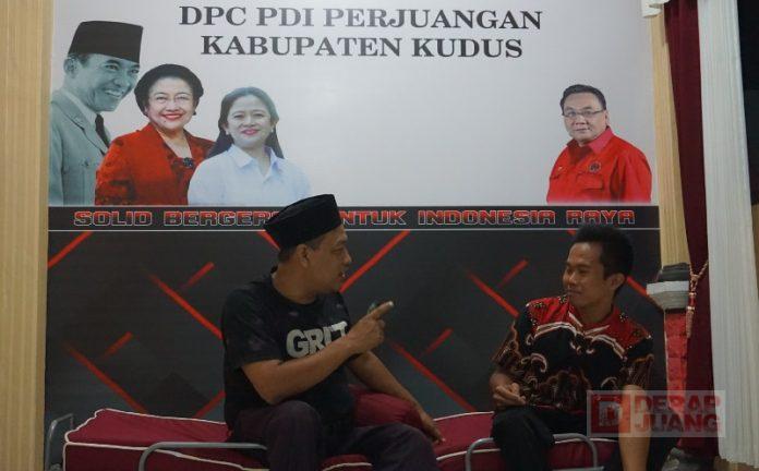 Kesiapsiagaan Penjagaan Kantor DPC PDI Perjuangan Kudus