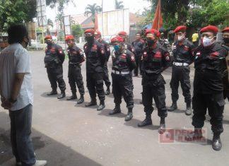 Ketua DPC PDI Perjuangan Banyumas Instruksikan Satgas Jaga Kantor Partai