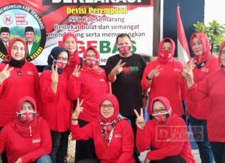 Resmi Dukung NGEBAS, Divisi Perempuan NFC Lakukan Deklarasi