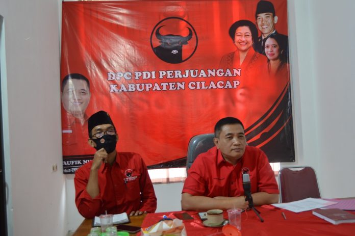 PDI Perjuangan Cilacap Ikuti Rapat Virtual DPD