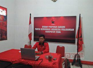 DPC PDI Perjuangan Kabupaten Tegal Ikuti RAKORBIDNAS Pemuda dan Olahraga