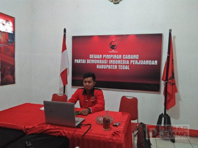 PDI Perjuangan Kab. Tegal Ikuti RAKORBID DPP