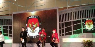 Paslon 02 ASWINNER Sampaikan Visi Misi Debat Putaran Pertama