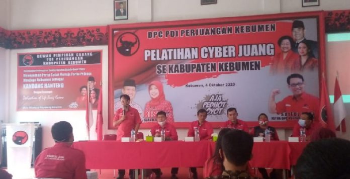 Pelatihan Cyber Juang PDI Perjuangan Kebumen