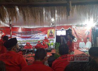 Resmikan Posko Pemenangan EA, Sesaji Gelar Wayang Kulit Virtual