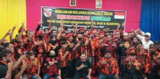 Relawan Pancasila Abadi Deklarasi Dukung NGEBAS