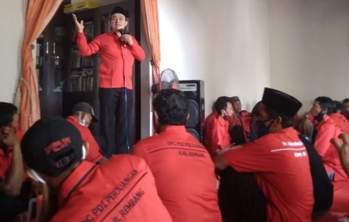 Ridwan Bakar Semangat Ranting Seluruh Kecamatan Kragan