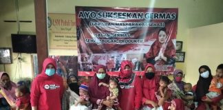 DPC PDI Perjuangan Klaten Salurkan Bantuan Mbak Puan