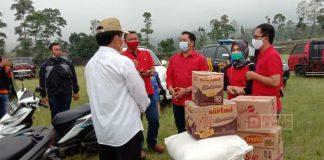 Bakti Sosial Fraksi PDI Perjuangan Boyolali untuk Korban Pengungsi Merapi