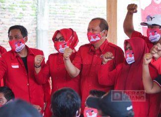 Banteng Gubug dan Kedungjati Siap Menangkan Sri-Bambang 97,4%