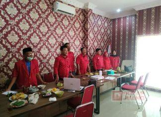 DPC PDI Perjuangan Brebes Ikuti Webinar Bidang Pemenangan Pemilu