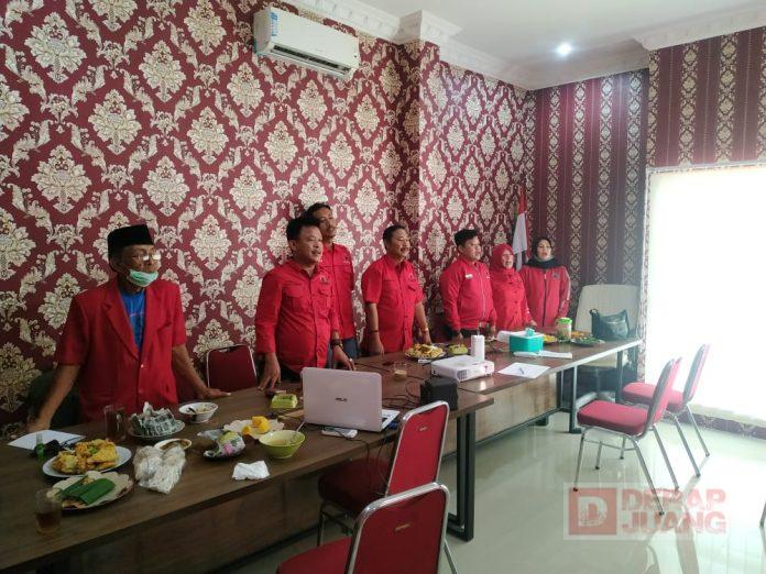 DPC PDI Perjuangan Brebes Ikuti Webinar Bidang Pemenangan Pemilu