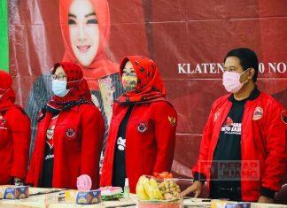 DPC PDI Perjuangan Klaten bersama BSPN Cabang Klaten Gelar Road Show di Dapil V