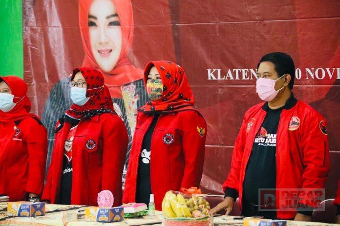 DPC PDI Perjuangan Klaten bersama BSPN Cabang Klaten Gelar Road Show di Dapil V