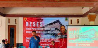 Gelar Reses di Kabupaten Klaten, Hartanto Serap Aspirasi dan Bagikan Masker Kepada Masyarakat