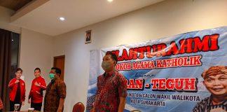 Gibran-Teguh : Kami Akan Menjamin Kebebasan Dalam Beribadah Bagi Seluruh Warga Kota Surakarta