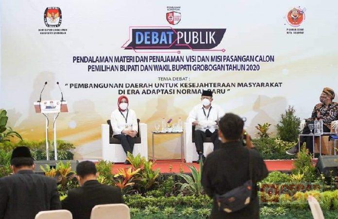 Guna Penajaman Visi Misi, Sri-Bambang Ikuti Debat Publik
