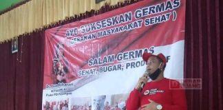 Hj. Kadarwati Selenggarakan Acara GERMAS dan Serahkan Bantuan Makanan Kepada Ibu Hamil