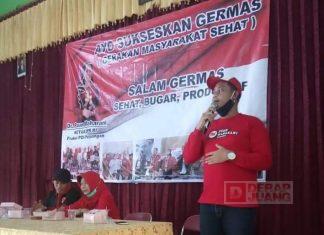 Hj. Kadarwati Selenggarakan Acara GERMAS dan Serahkan Bantuan Makanan Kepada Ibu Hamil