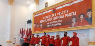 Kader Komunitas Juang Turut Serta Dalam MUSANCAB PDI Perjuangan Kabupaten Brebes