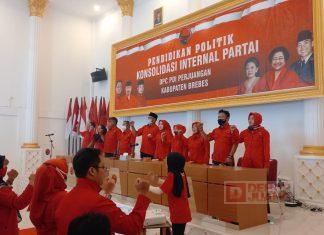 Kader Komunitas Juang Turut Serta Dalam MUSANCAB PDI Perjuangan Kabupaten Brebes