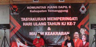 Ketua DPC Temanggung Berikan Semangat untuk Korps Komunitas Juang