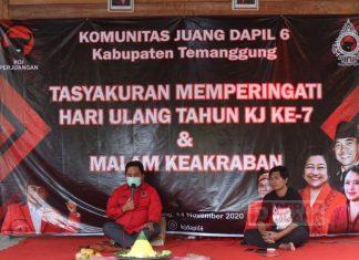Ketua DPC Temanggung Berikan Semangat untuk Korps Komunitas Juang