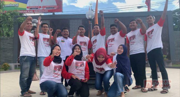 Komunitas Juang Grobogan Deklarasikan Dukungan Kepada Paslon Sri-Bambang