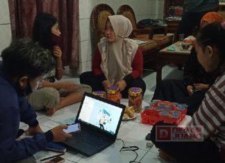 Lawatan Komunitas Juang Kota Tegal Dampingi CKJ Daftar Prakerja