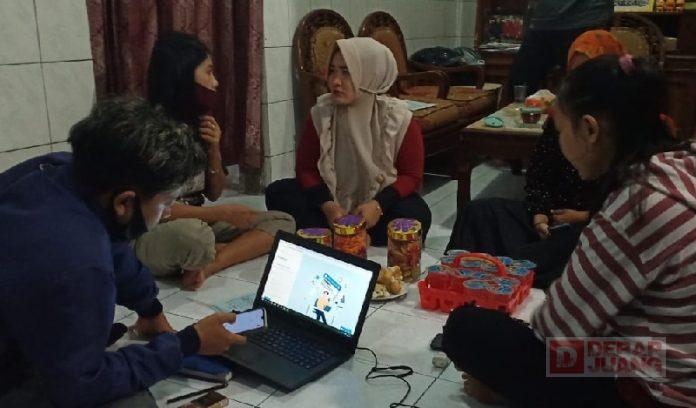 Lawatan Komunitas Juang Kota Tegal Dampingi CKJ Daftar Prakerja