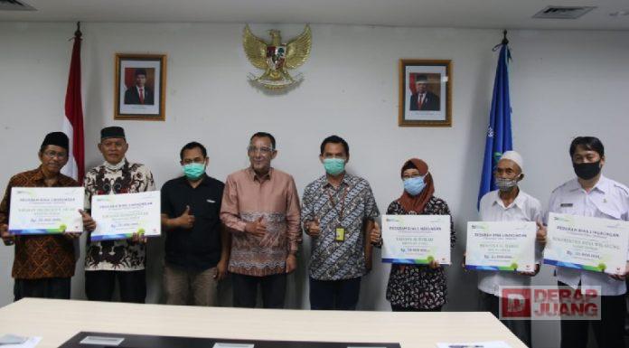 Mas Gilang Gandeng Angkasa Pura II Salurkan Bansos di Jepara