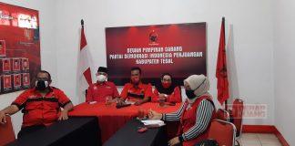 PDI Perjuangan Kabupaten Tegal Ikuti Webinar RAKORBIDNAS Pemenangan Pemilu