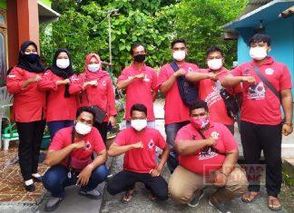 Peringati HARLAH, Komunitas Juang Grobogan Bagikan 1.000 Masker