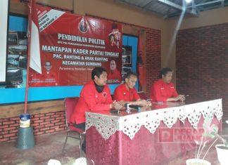 Perkuat Otot Partai, DPC PDI Perjuangan Banyumas Selenggarakan Pendidikan Politik