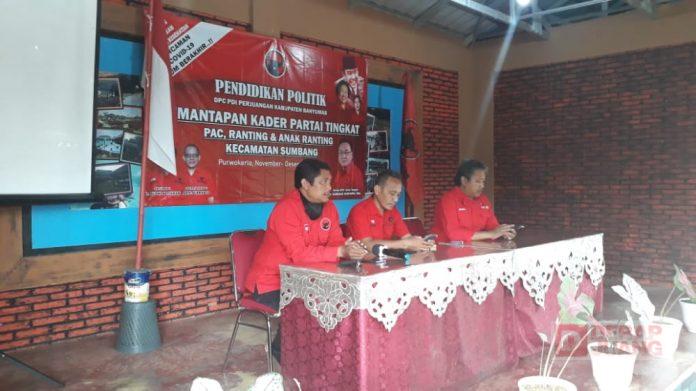 Perkuat Otot Partai, DPC PDI Perjuangan Banyumas Selenggarakan Pendidikan Politik